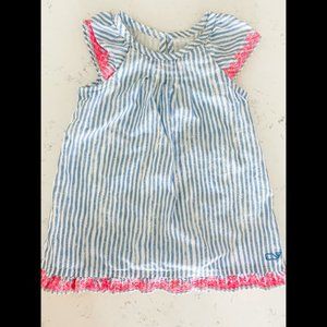Blue White Stripe Spring Summer Easter Dress Vineyard Vines Girls